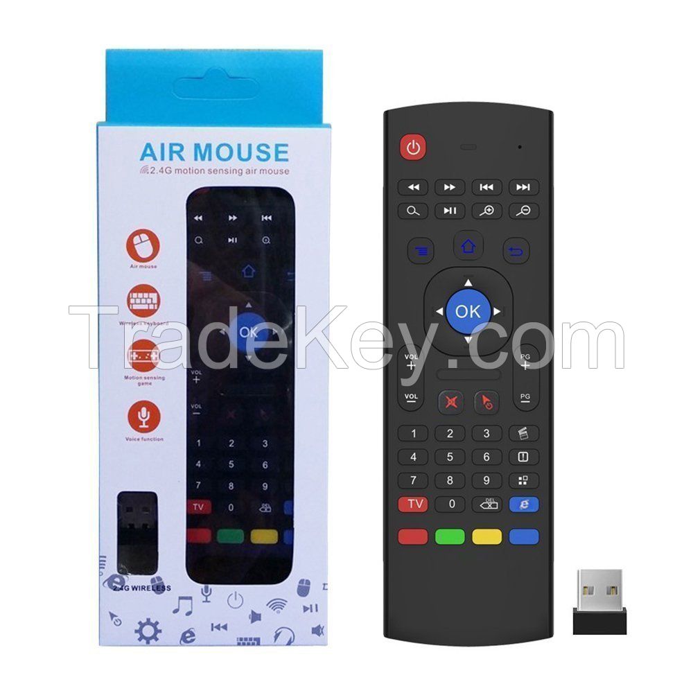 MX3 Flying air Mouse Keyboard Smart Home Remote Control for Android TV