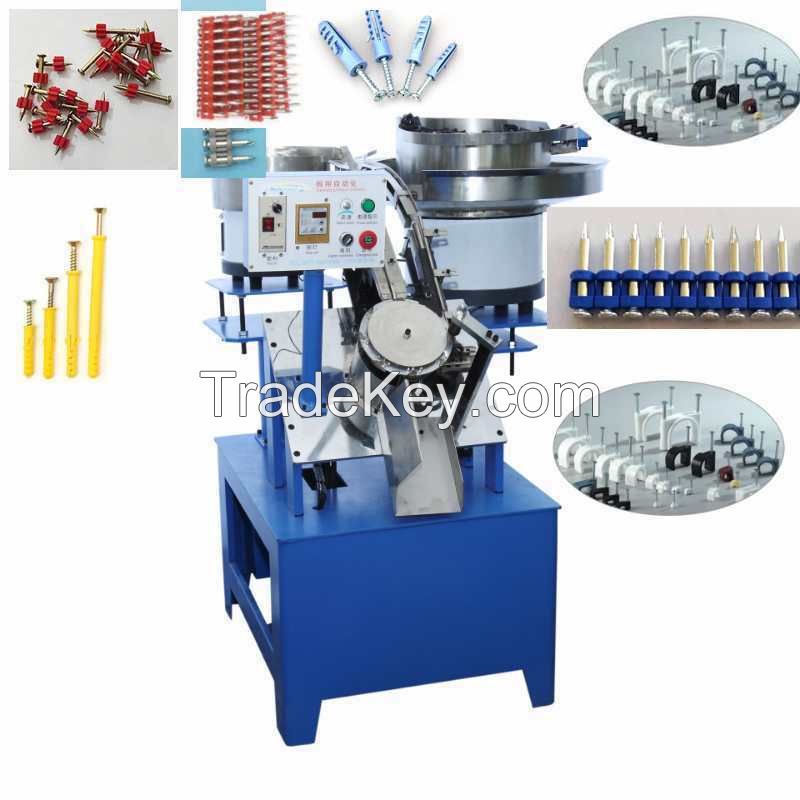 cable clip nails assemble machine