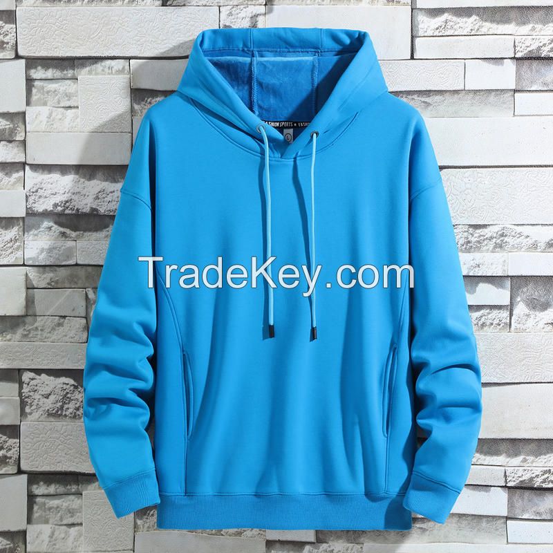 Pure cotton Women's and Men's light weight T-shirt Hoodies