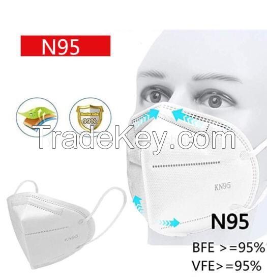 NON-MEDICAL PROTECTIVE  MASK KN95 -FFP2 FITTER HALF Face Mask