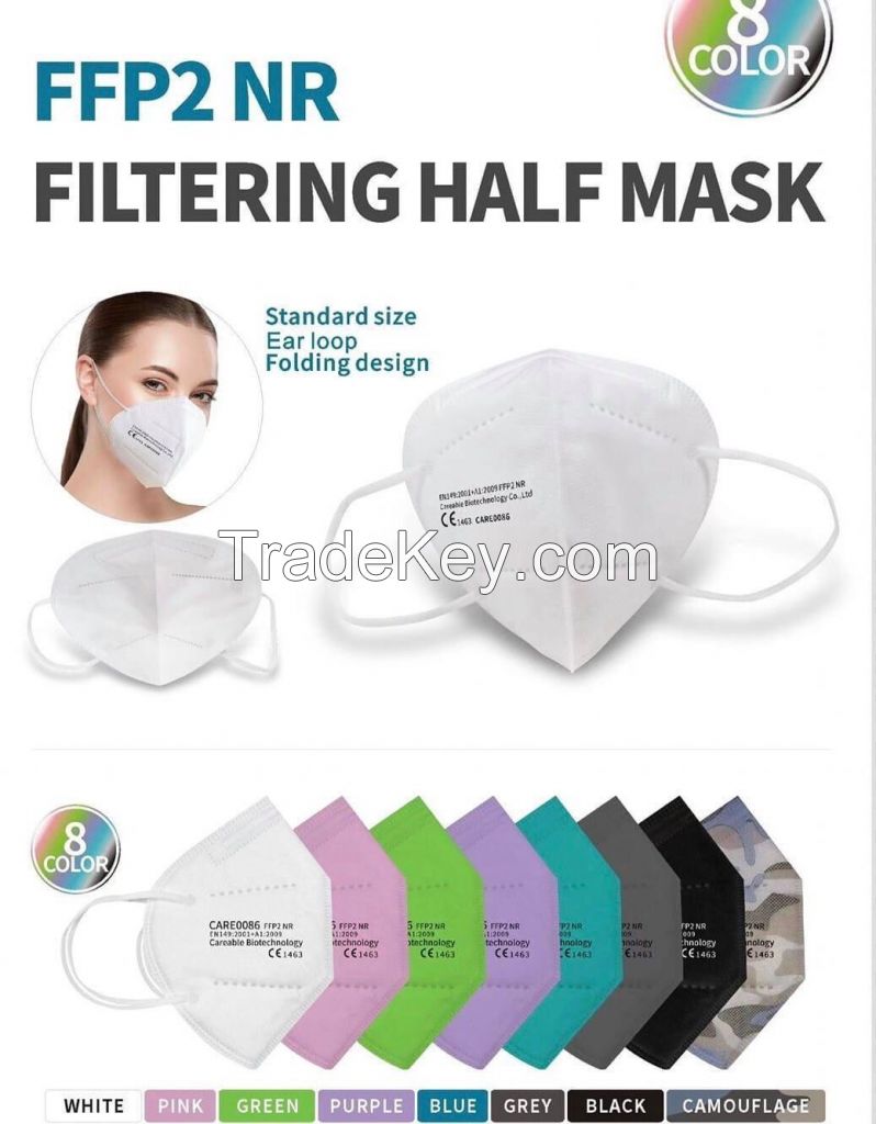 NON-MEDICAL PROTECTIVE  MASK KN95 -FFP2 FITTER HALF Face Mask