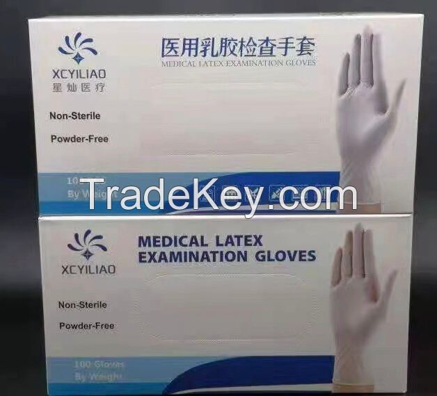 surgical latex  gloves   sterile  examination rubber latex   gloves