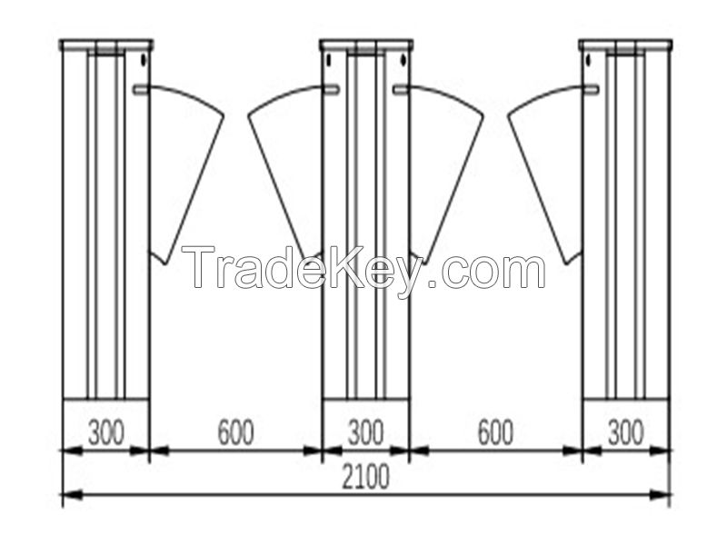 Swing Gate System with Face Recognition Device