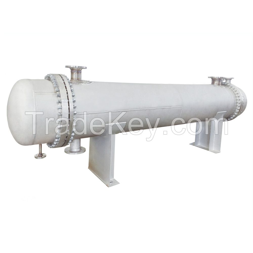 stainless steel tubular heat exchanger for cooling orange juice