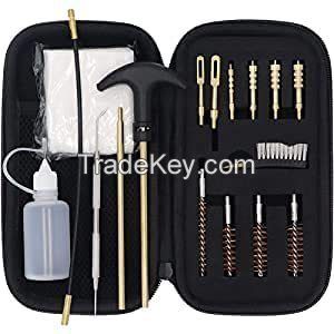 Cross-Border Hot-Selling Brass Firearm Cleaning 18PCS Gun Brush Set