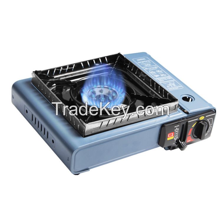 OEM/ODM Camping Single Burner Blue Flame Portable Butane Gas Stove