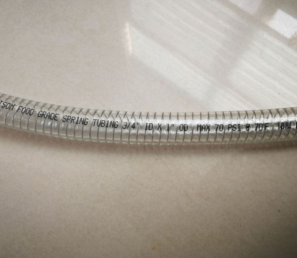 PVC food grade steel wire hose