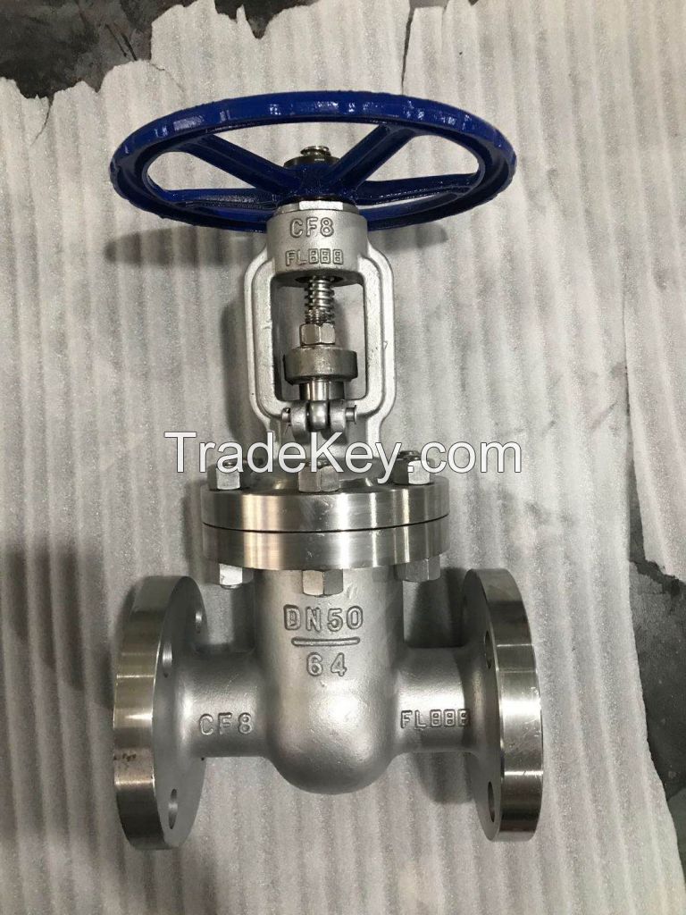 Stainless steel gate valve