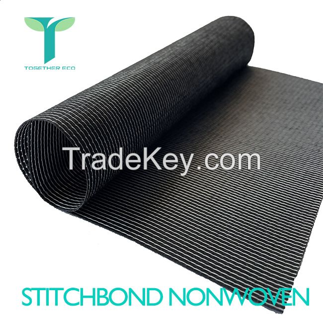 100% recycled Polyester stitchbond nonwoven material RPET Stitch Bond Non Woven fabric