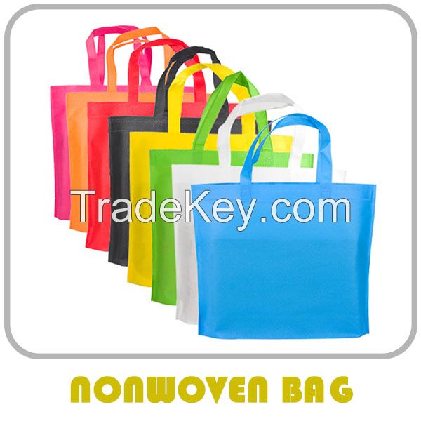 Bag Factory Manufacture 100% Recycled Polyester Stitch-bond Non-woven Bag rpet stitchbond nonwoven fabric shopping bag