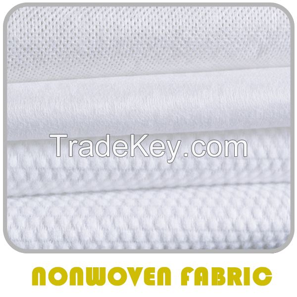 bamboo nature fiber Polylactic acid Spunbond nonwovens PLA spunlace nonwoven fabric for wet tissue, diaper