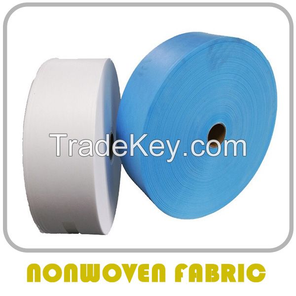 3PLY Disposable Face Mask raw material 25gsm Melt blown Nonwoven Fabric white Pp Spunbonded KN95 Mask Non-woven fabric