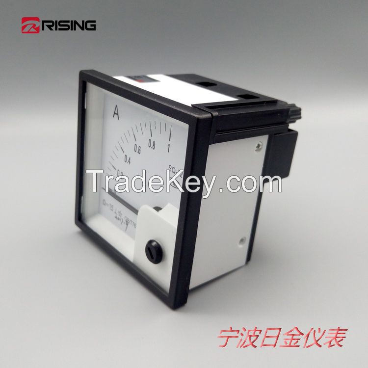 72*72mm analog panel meter, AC current meter, DC current meter