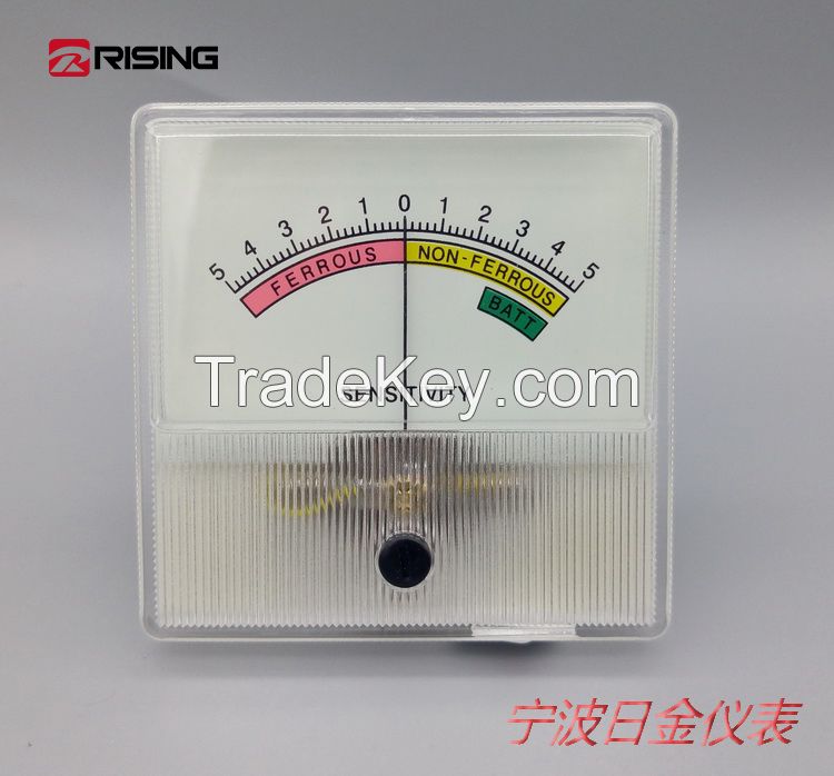 mini analog ammeter for metal detector 