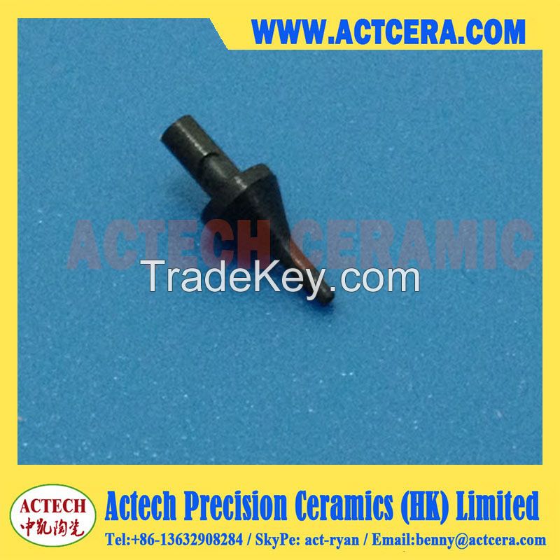 Black ceramic nozzle tip, ceramic nozzle tip machining, SMT machine ceramic nozzle