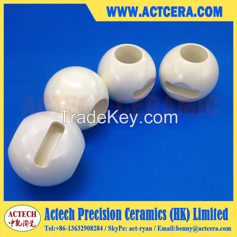 ceramic ball valve, alumina ball valve, zirconia ball valve