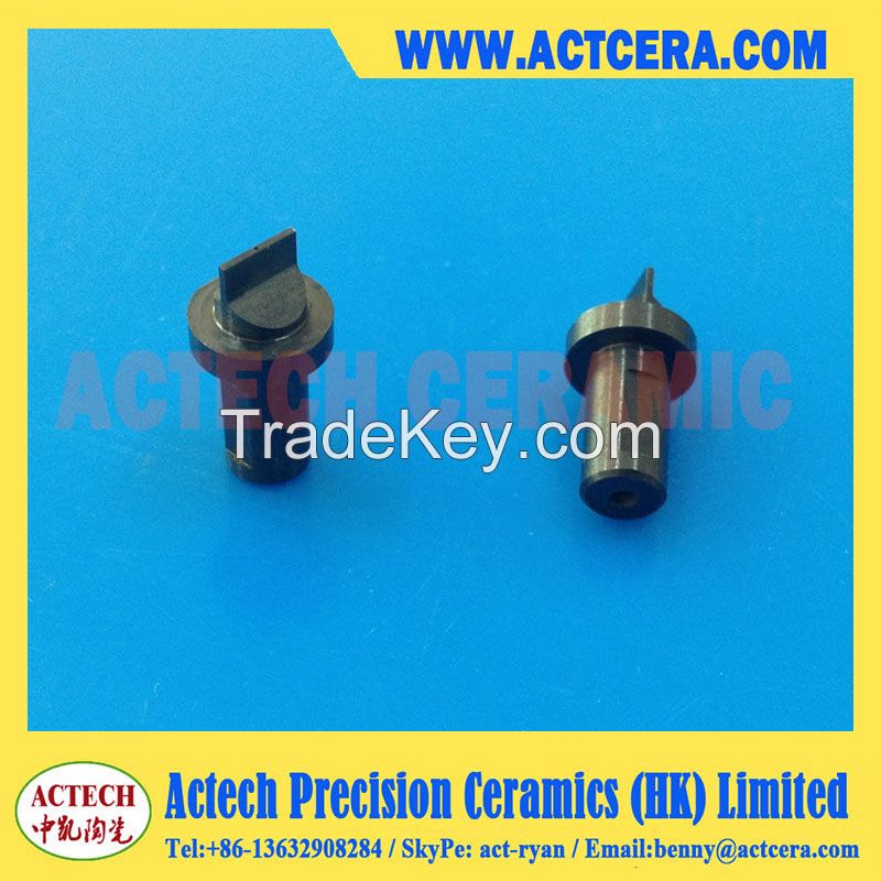 Black ceramic nozzle tip, ceramic nozzle tip machining, SMT machine ceramic nozzle