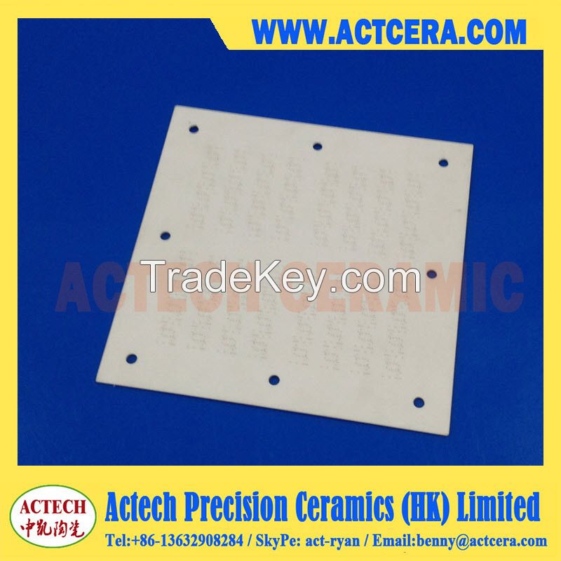 ceramic plate, ceramic substrate, alumina plate, zirconia plateceramic board zirconia discsceramic discs Laser Scribing Substrates Laser cut ceramic Substrates