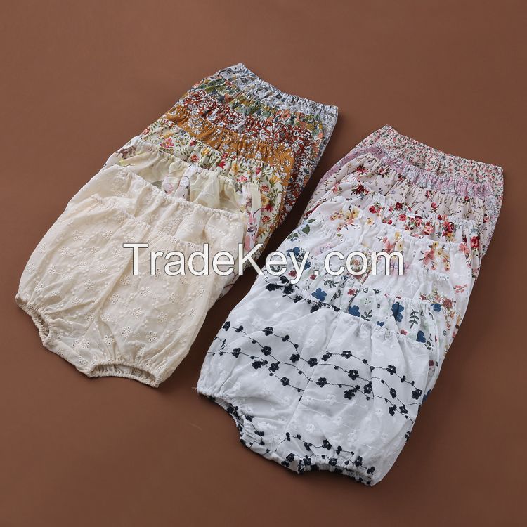 Cotton baby short pants baby pants with buttocks