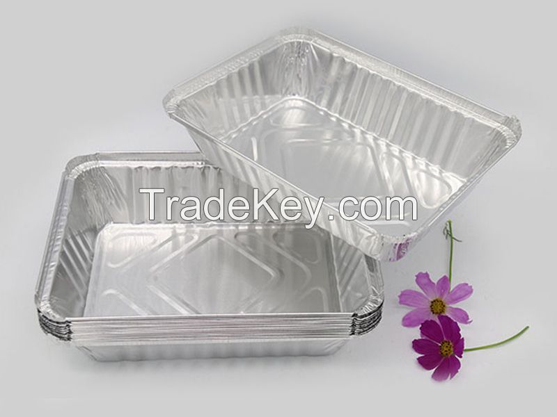 700ml Disposable Aluminum Foil Steam Table Pans for Cooking