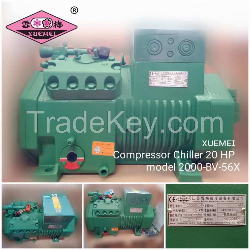 Octagonal V Series Refrigeration Compressor