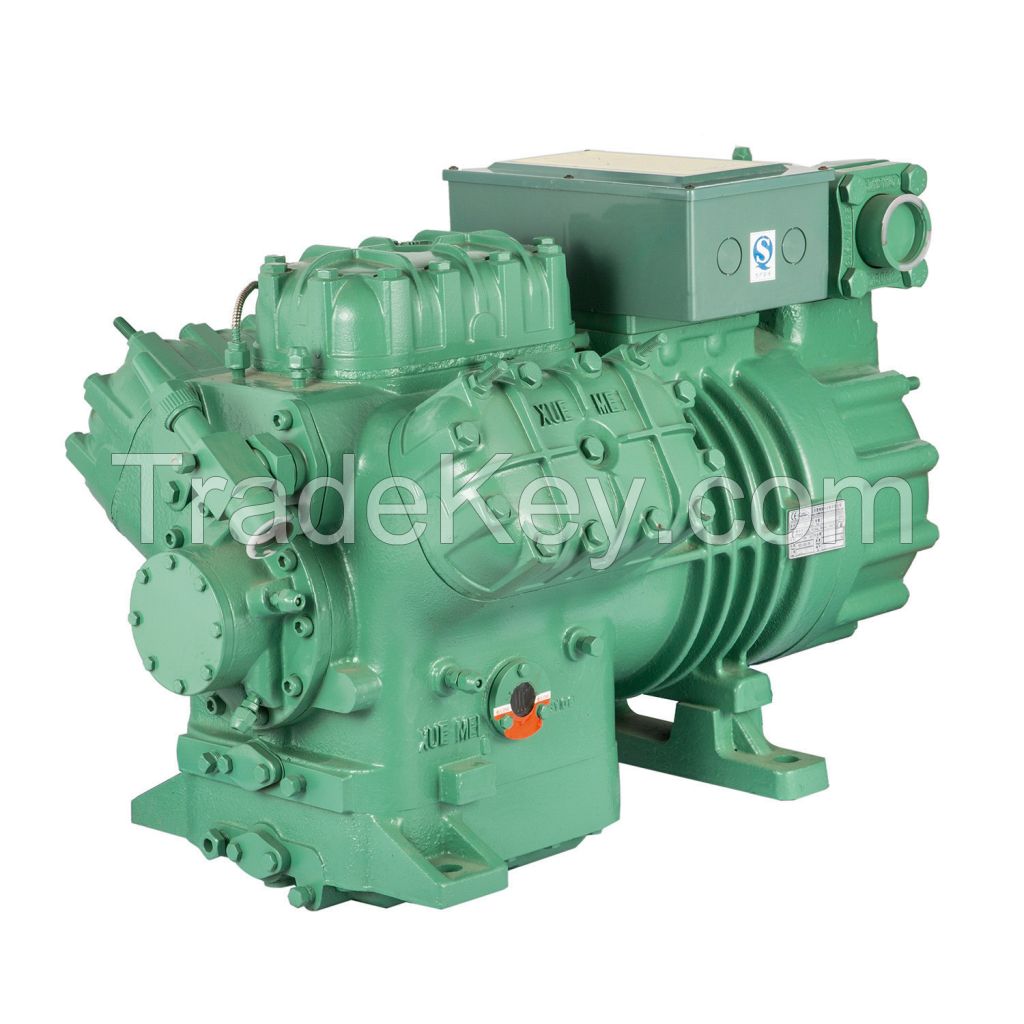 high efficient V,W series semi-hermetic refrigeration compressor 