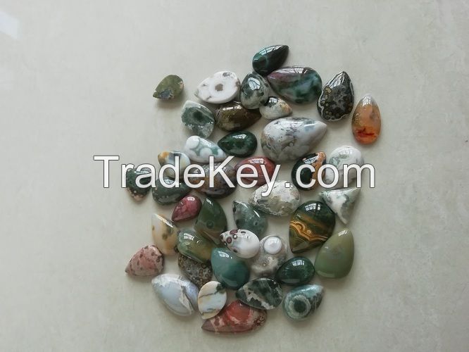 WHOLE SALE Amazing various shapes Ocean Jasper with beautiful druzy