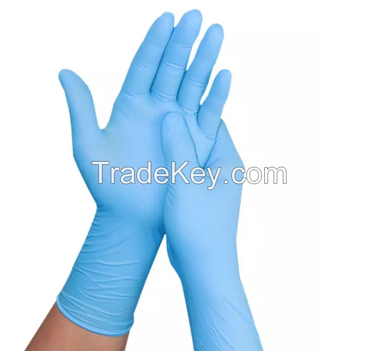 medical&food grade disposable nitrile gloves pure nitrile gloves