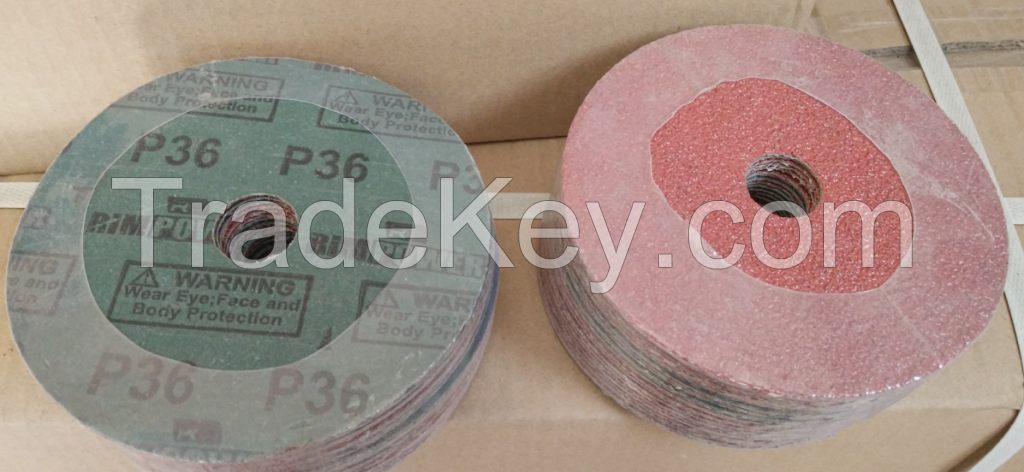 Fiber Disc, sand disc, sanding disc, sending disc, vlucanized fiber disc