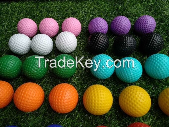 pvc mini golf low bounce  ball