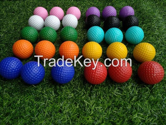 pvc mini golf low bounce  ball