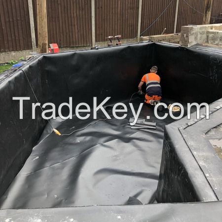 Hdpe geomembrane ,hdpe pond liner for fish shrimp pond waterprool plastic liner