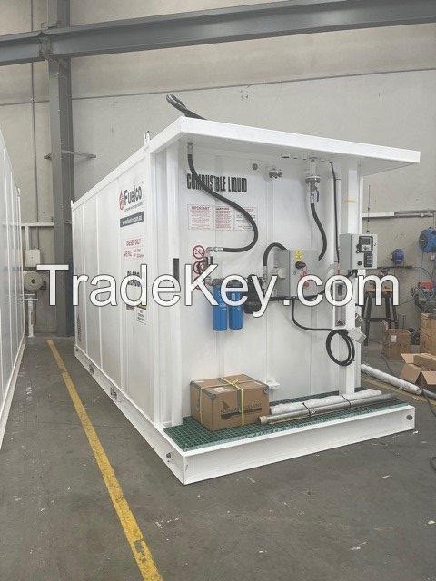 Portable Fuel Station , Self Bunded Portable Fuel Storage Tank System