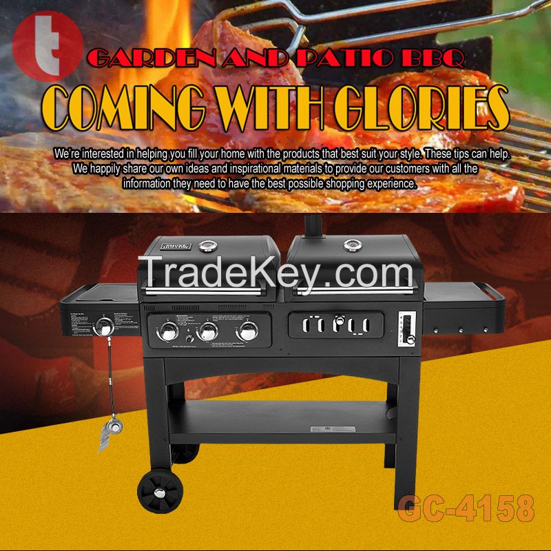 Multi use BBQ Grills for Backyard Garden