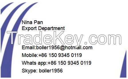 Oil fired steam boiler