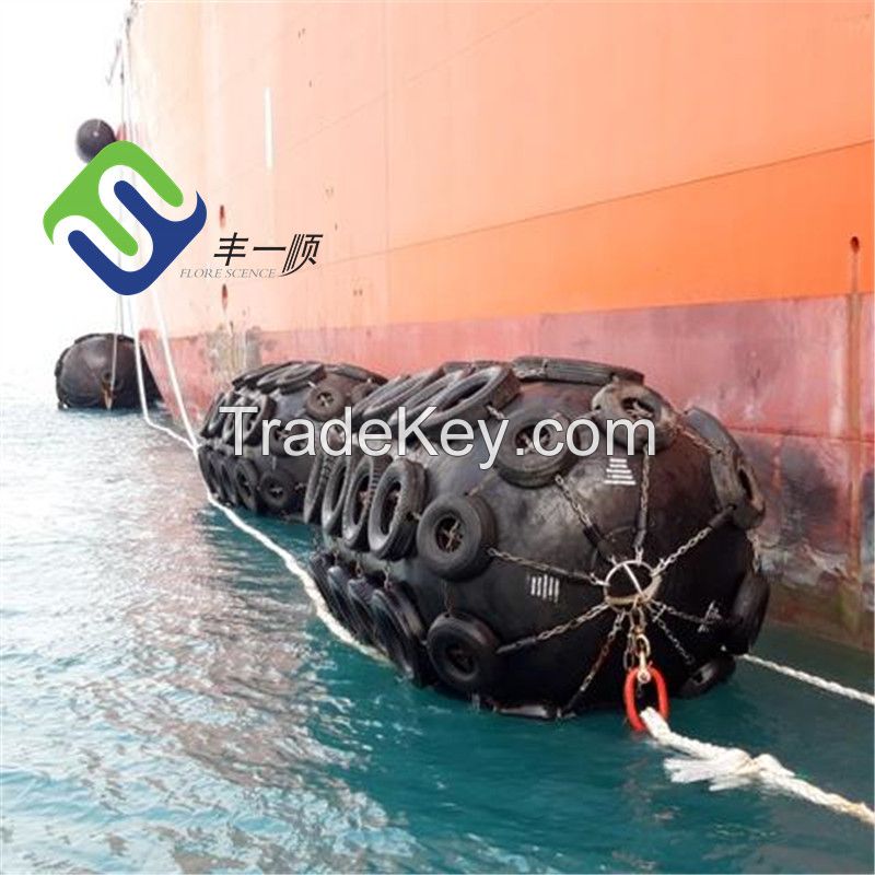 D2*L3.5m Yokohama Pneumatic rubber fender for ship