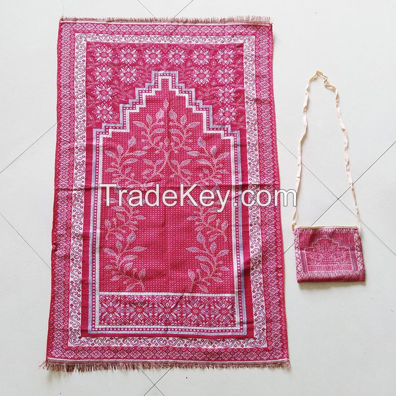 Traveling Printing Style Praying Mat For Muslim