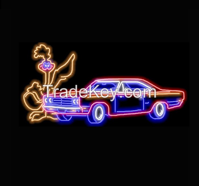 Road runner super bird neon sign light sign - manufacturer - online store