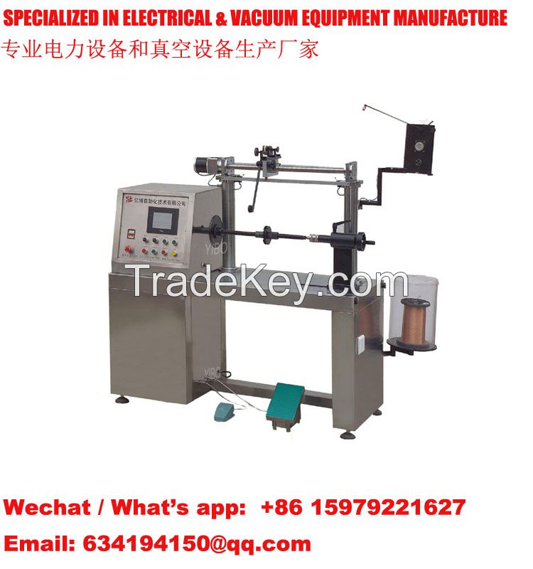 High Precision Winding PLC Control Transformer Coil Wind Machine YR450J