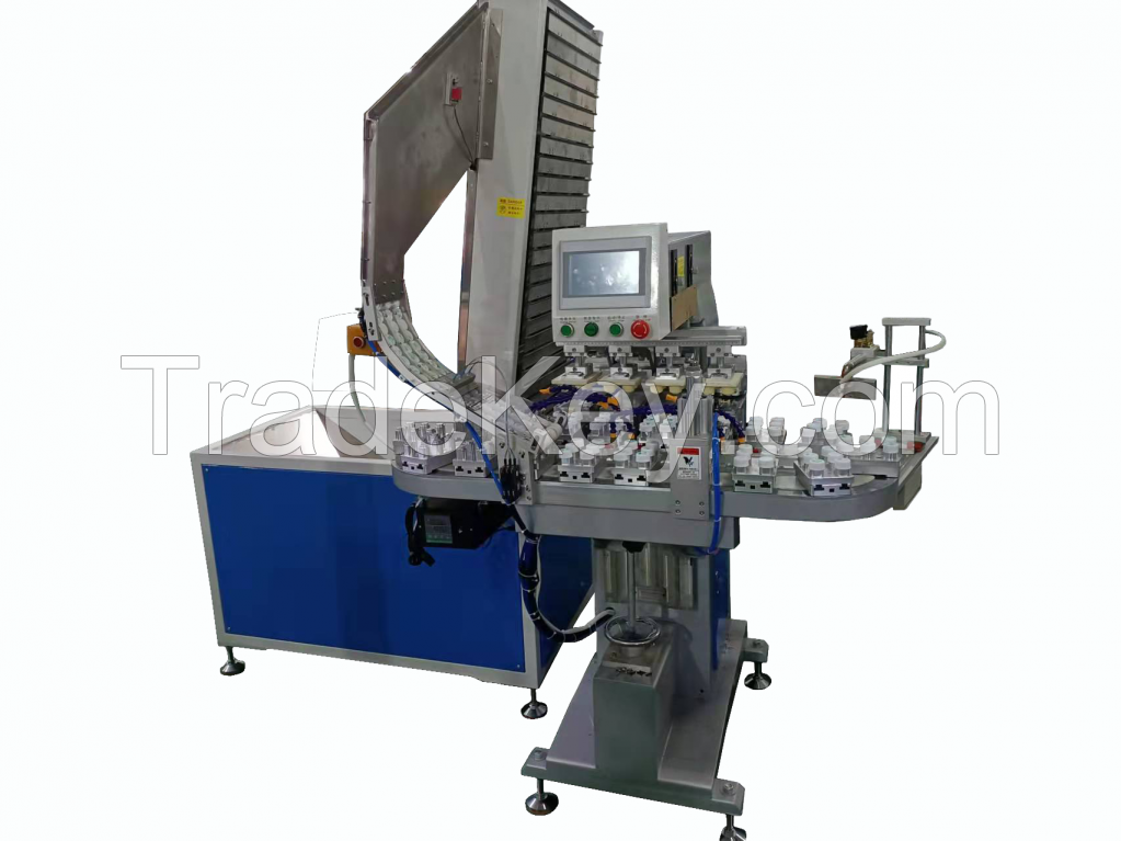 LC Latest  Automatic pad printing machine for bottle cap cover