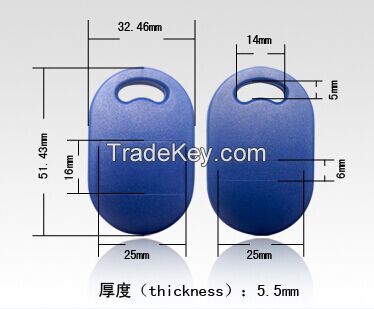 DUAL FREQUENCY RFID KEYFOB