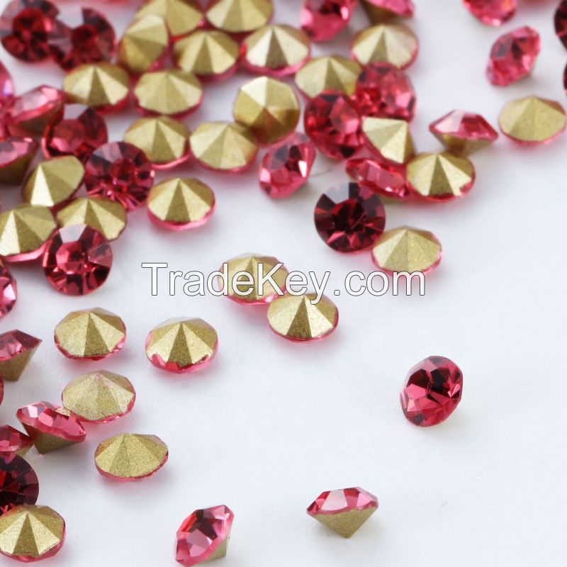 Point back rhinestone