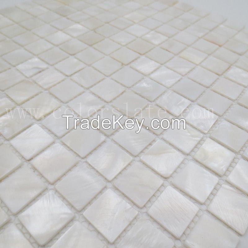 100% natural river shell mosaic tile for interior wall decoration