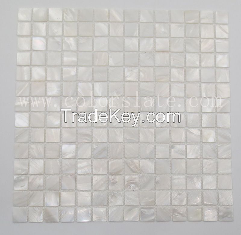 100% natural river shell mosaic tile for interior wall decoration