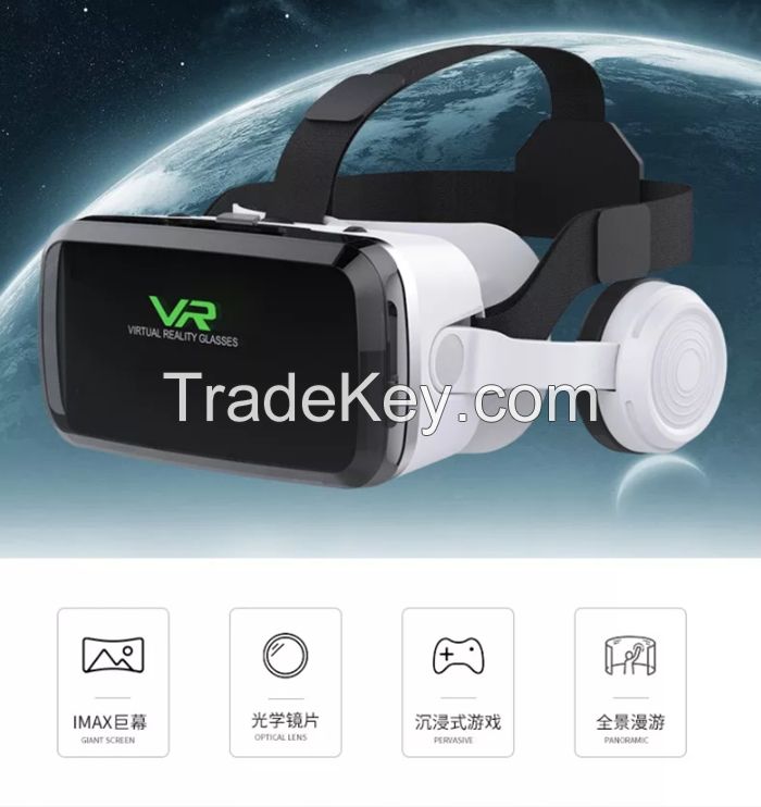 New arrival VR glasses box Adult Films Free BT true wireless headset version 3D virtual reality VR helmet glasses headset