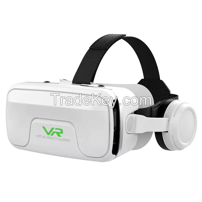 New Style VR Box Smart Videos 3D VR Glasses Immersive Experience VR Headset with Headphone