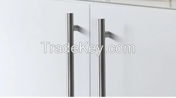 Popular Stainless steel T bar furniture cabinet door handle