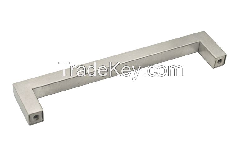 Modern square stainless steel cabinet wardrobe kitchen cupboard pull handles for USA, UK, France