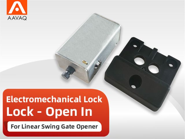 Electromechanical Lock for Swing Gate Opener PK Series Double Gate AAVAQ