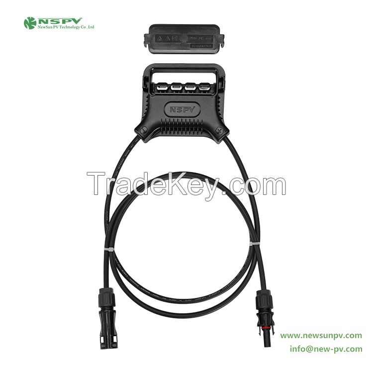 4 Rail PV module junction box IP67 solar panel junction box wiring with ...